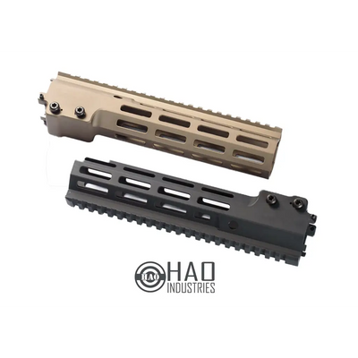 HAO MK16 M-Lok 9.3" Free Float Railed Handguard for M4 Series Airsoft Rifles Tan FDE Black