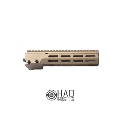 HAO MK16 M-Lok 9.3" Free Float Railed Handguard for M4 Series Airsoft Rifles Tan FDE