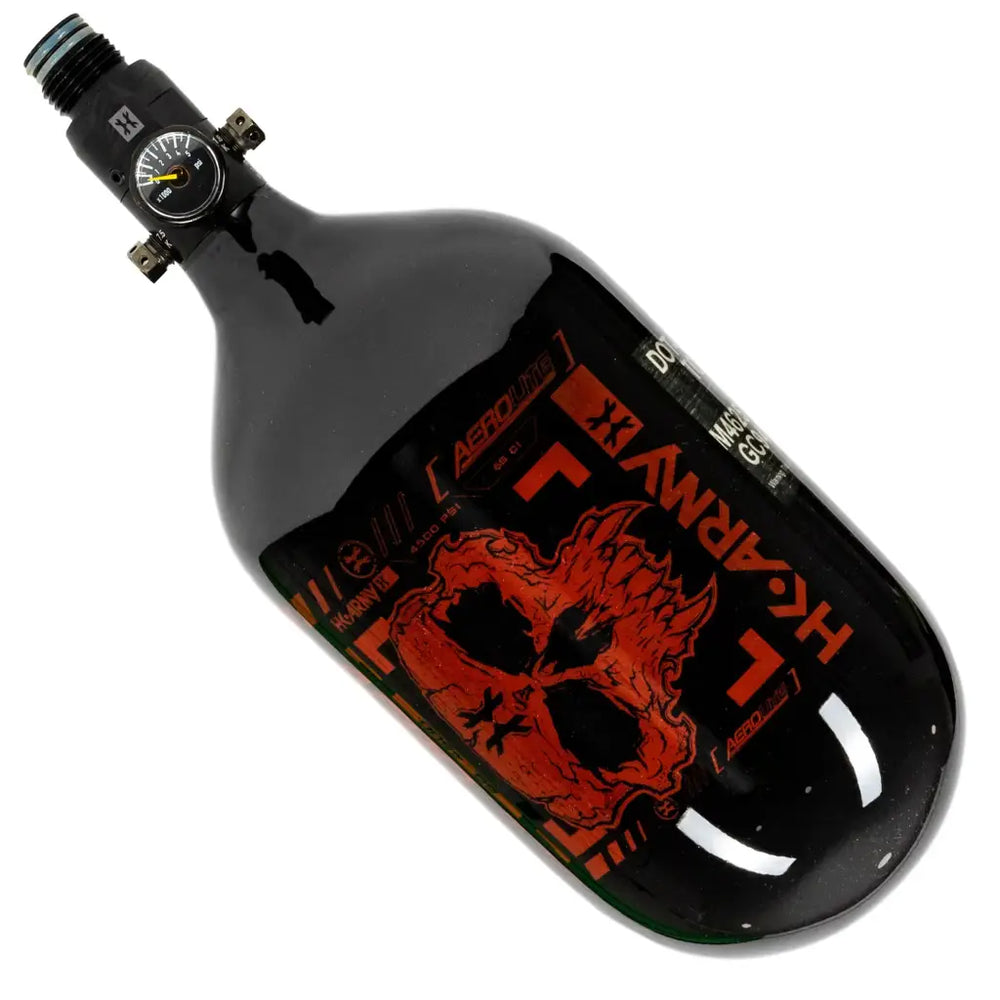 HK Army Doom ’Extra Lite’ Air Tank 68/4500 - Black / Red