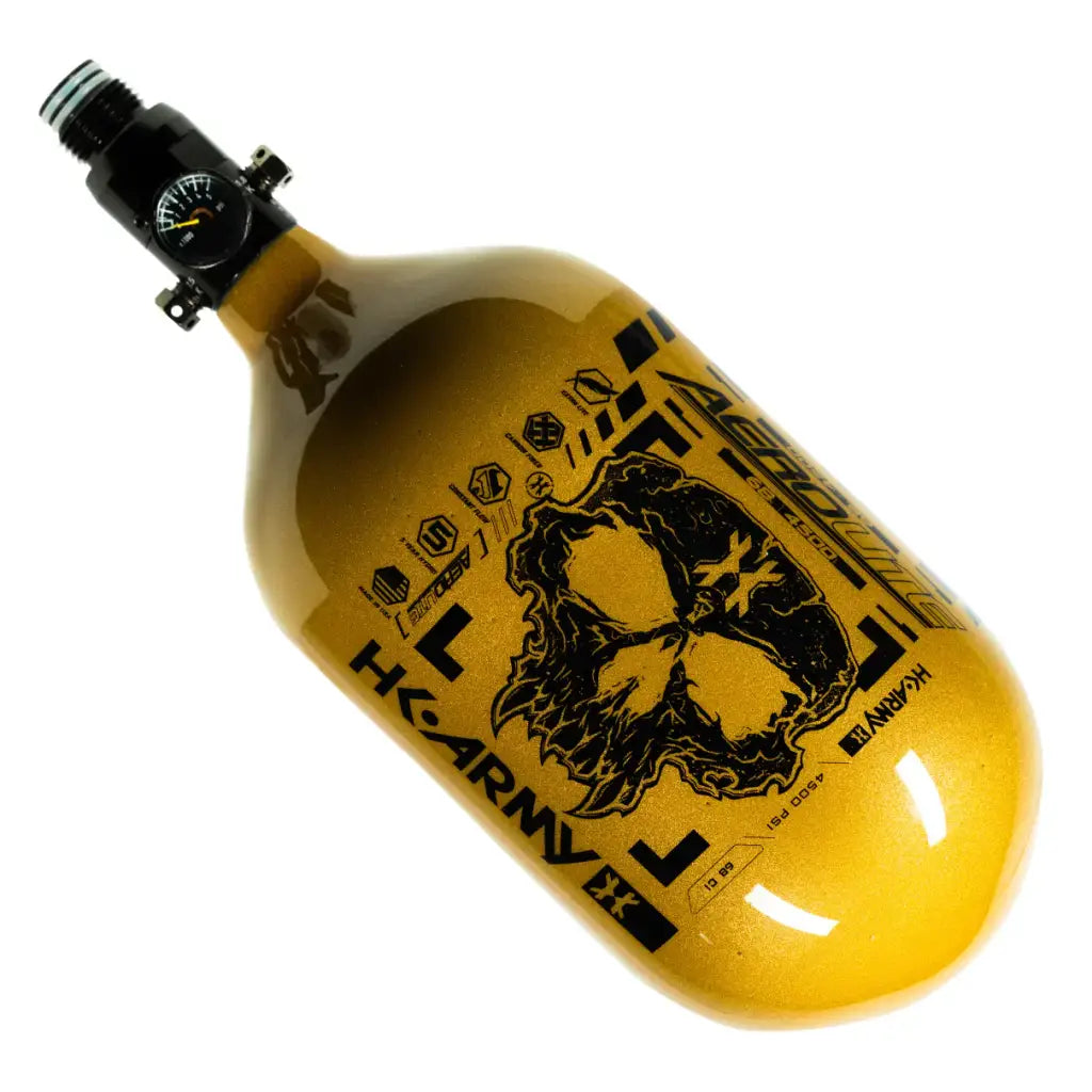HK Army Doom ’Extra Lite’ Air Tank 68/4500 - Gold / Black