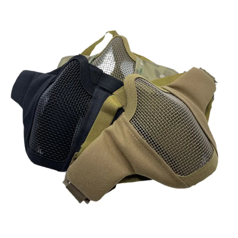 HPA Mesh Mask (Green and Black)