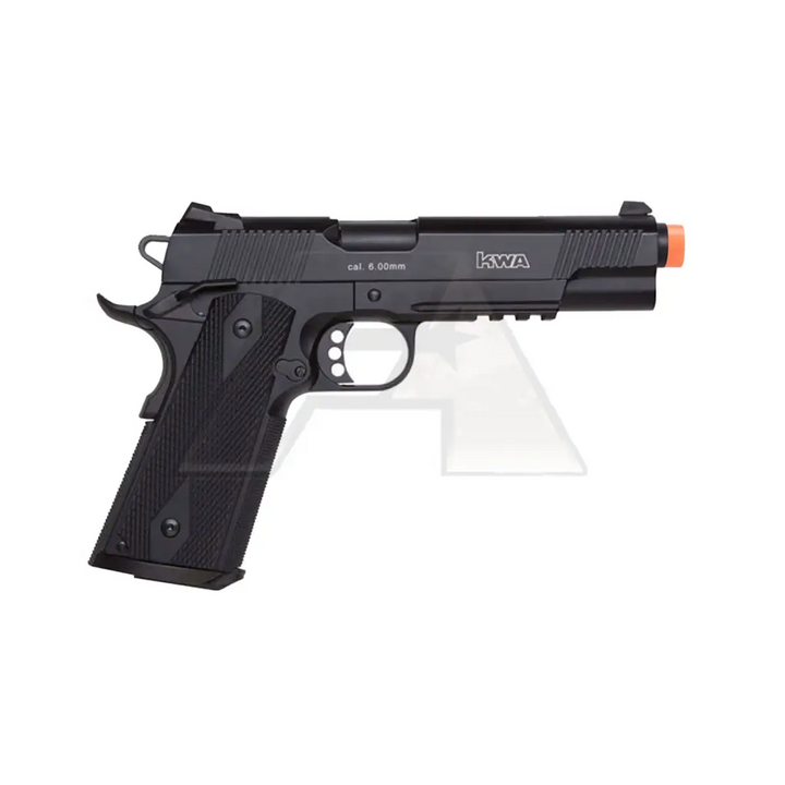 KWA Full Metal M1911 MKIV Airsoft Gas Blowback Pistol Black
