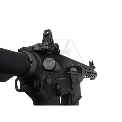 KWA RM4 Ronin Tactical T10 SBR AEG Airsoft Rifle Kinetic Recoil Feedback System Black Side
