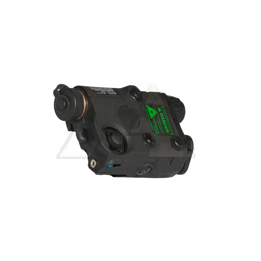 Lancer Tactical PEQ15 Box LED White Light / Green Laser w/IR Lens