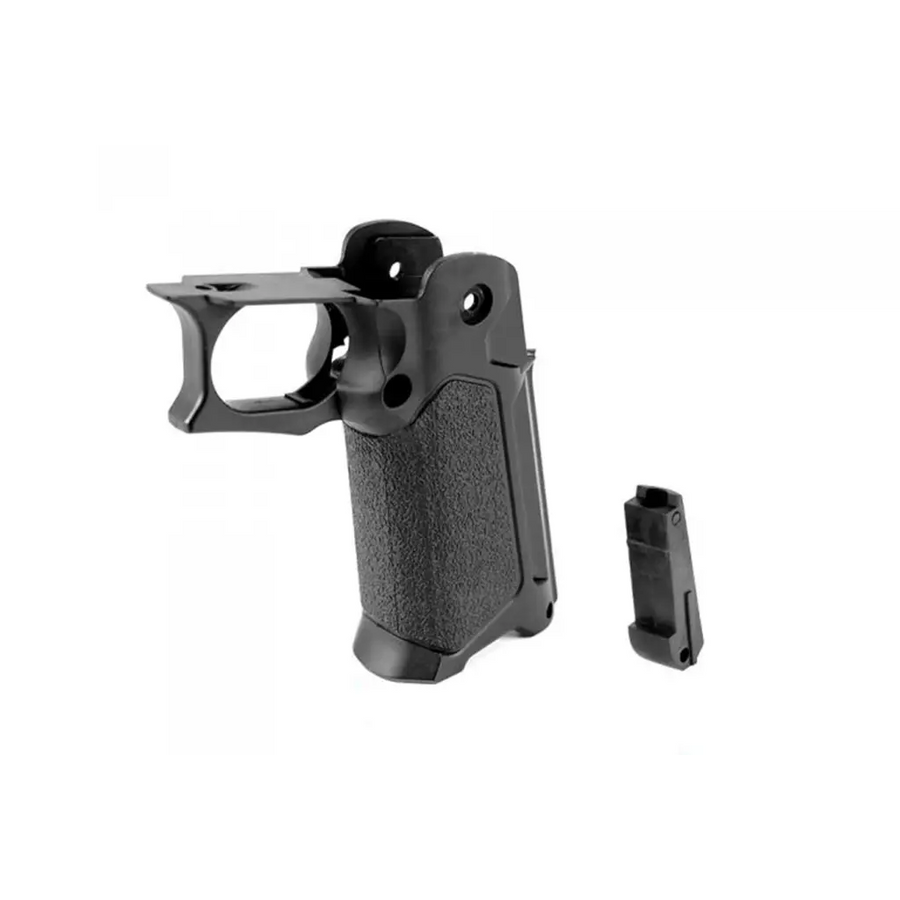 Nine Ball Custom Slip Grip R for Tokyo Marui Hi-CAPA Gas Blowback Airsoft Pistols Black