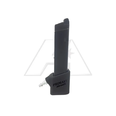 Primary Airsoft G Series and AAP-01 HPA MP5 Adaptor for Glock Action Army AAP01 Airsoft Pistols with Magazine Black 