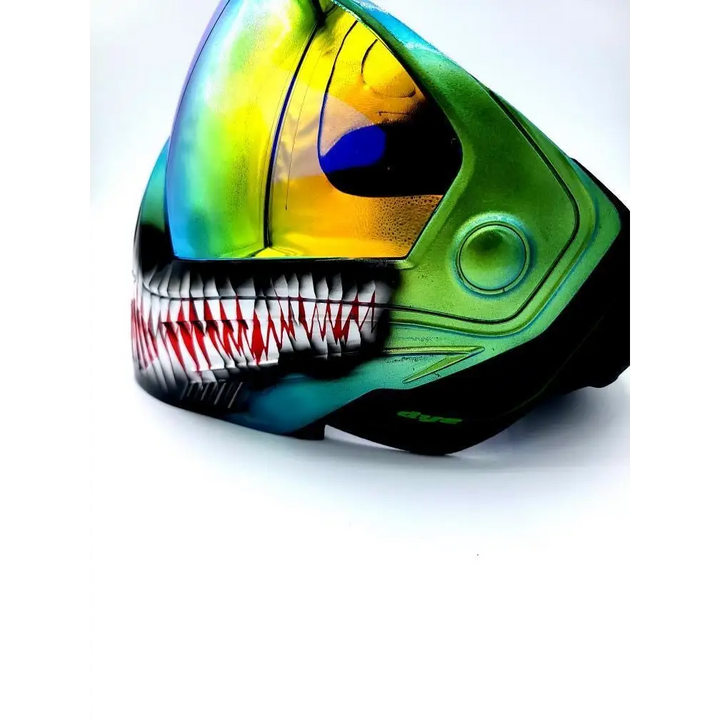 Rogue Customs Dye i5 Green Chameleon Venom Paintball Mask