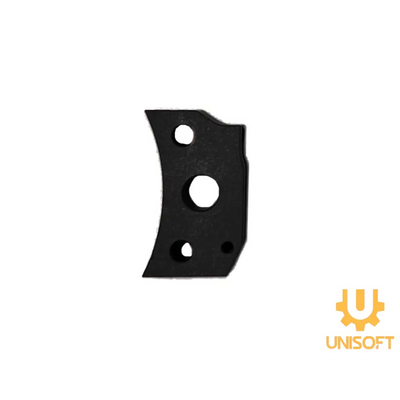 Unisoft Aluminum Curved Trigger for Hi-CAPA Gas Blowback Airsoft Pistols Black