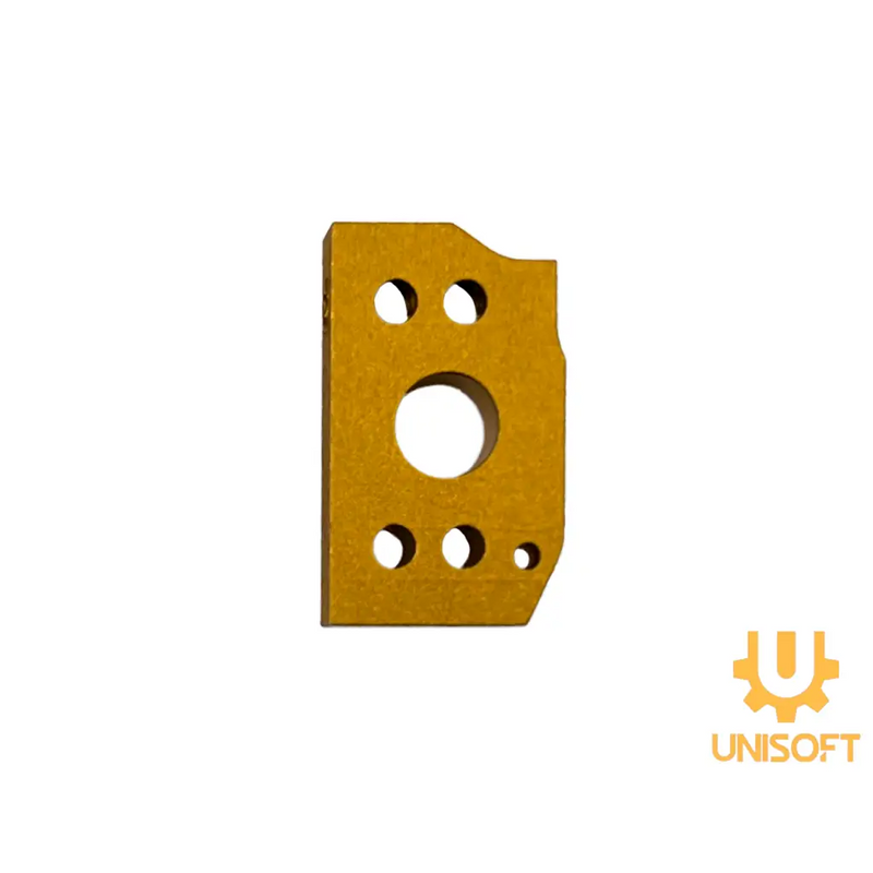 Unisoft Aluminum Straight Trigger for Hi-CAPA Gas Blowback Airsoft Pistols Gold
