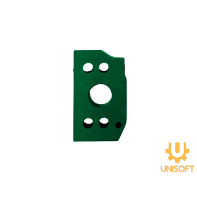 Unisoft Aluminum Straight Trigger for Hi-CAPA Gas Blowback Airsoft Pistols Green