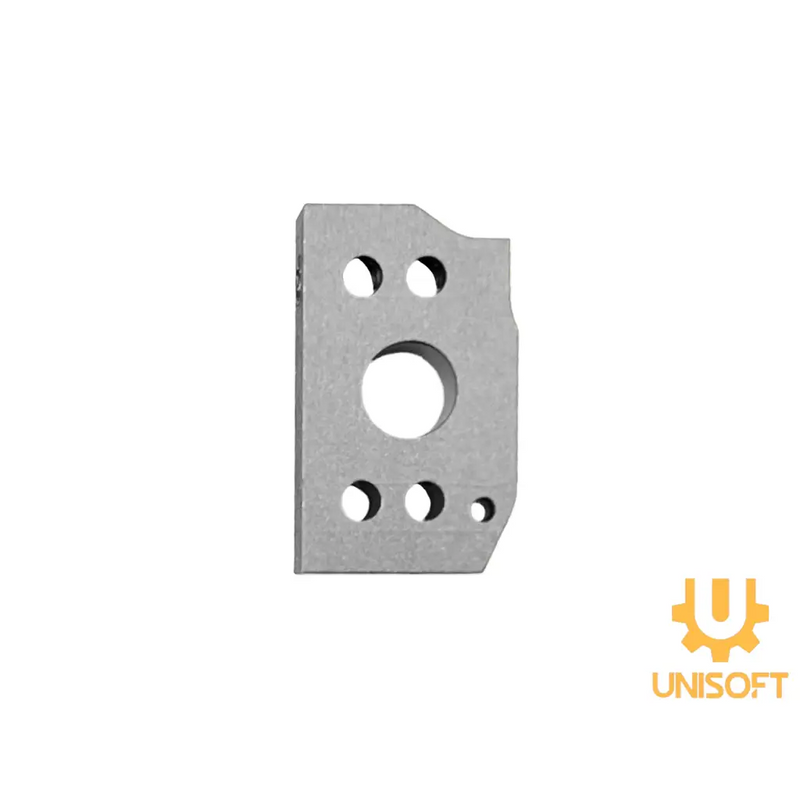 Unisoft Aluminum Straight Trigger for Hi-CAPA Gas Blowback Airsoft Pistols Silver