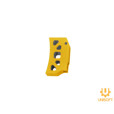 Unisoft Aluminum Trigger for Hi-CAPA Gas Blowback Airsoft Pistols T1 Gold