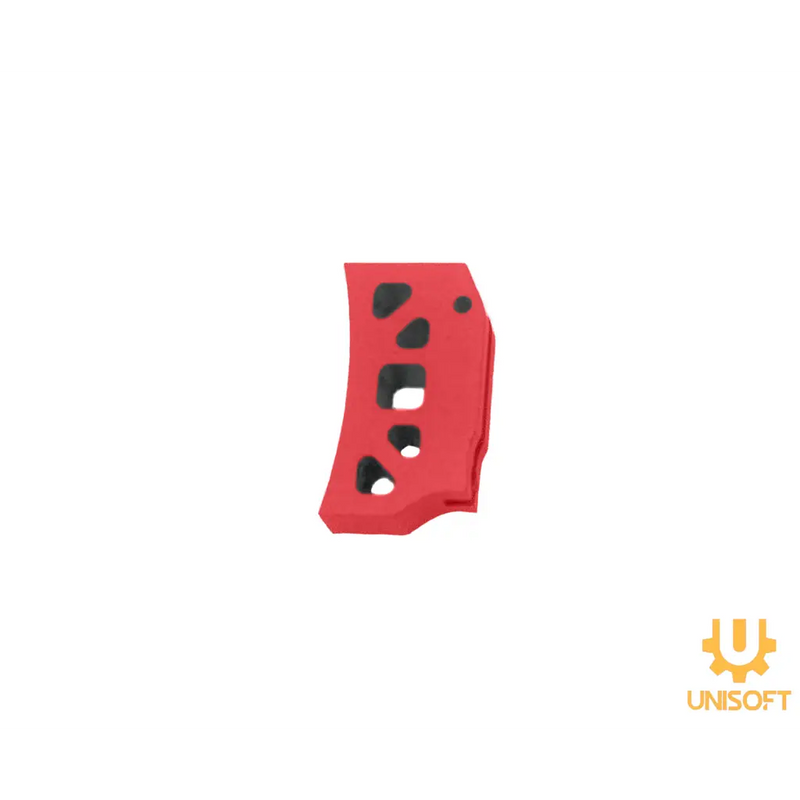 Unisoft Aluminum Trigger for Hi-CAPA Gas Blowback Airsoft Pistols T1 Red