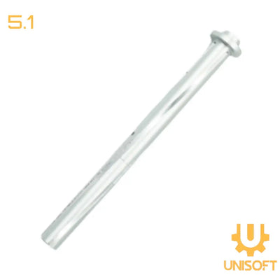 Unisoft “Tornado” Style Two-Piece Recoil Spring Guide Rod for 5.1 Hi-Capa Series Airsoft GBB Pistols silver