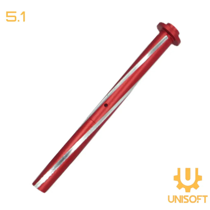Unisoft “Tornado” Style Two-Piece Recoil Spring Guide Rod for 5.1 Hi-Capa Series Airsoft GBB Pistols red hicapa
