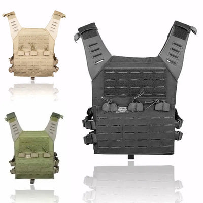 Valken Laser Cut MOLLE Plate Carrier with Integrated Mag