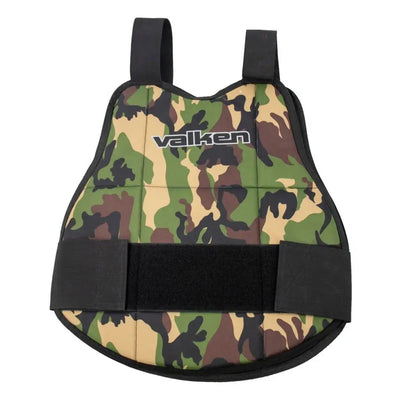 Valken Reversible Airsoft Paintball Chest Protector Camo and Black