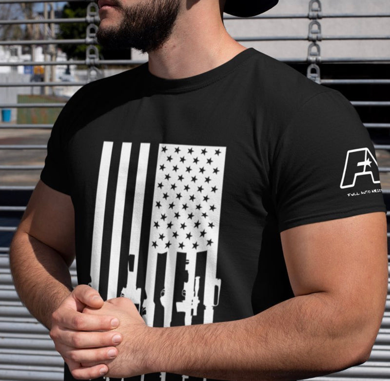 Full Auto Flag T-shirt